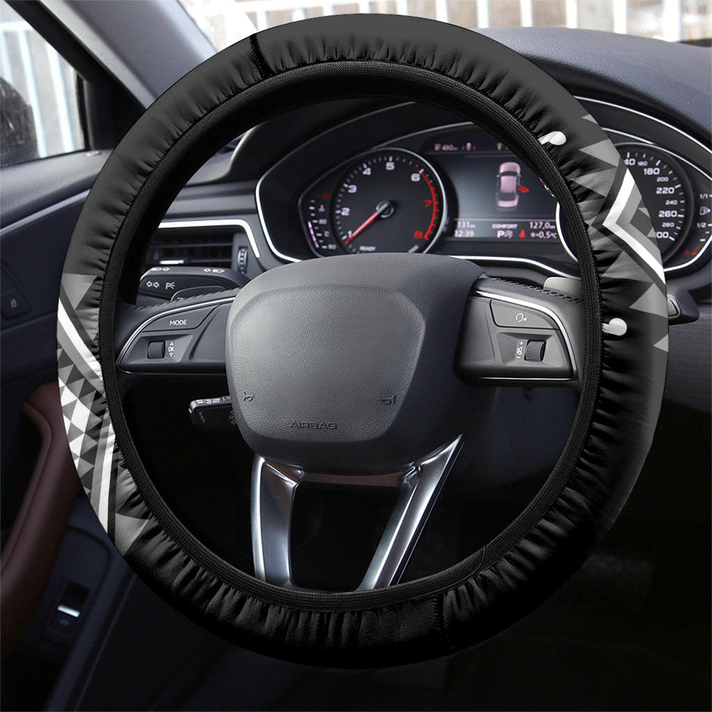 Aotearoa Atua Rehua Steering Wheel Cover Maori God Of Healing Taniko Motifs LT14 - Polynesian Pride