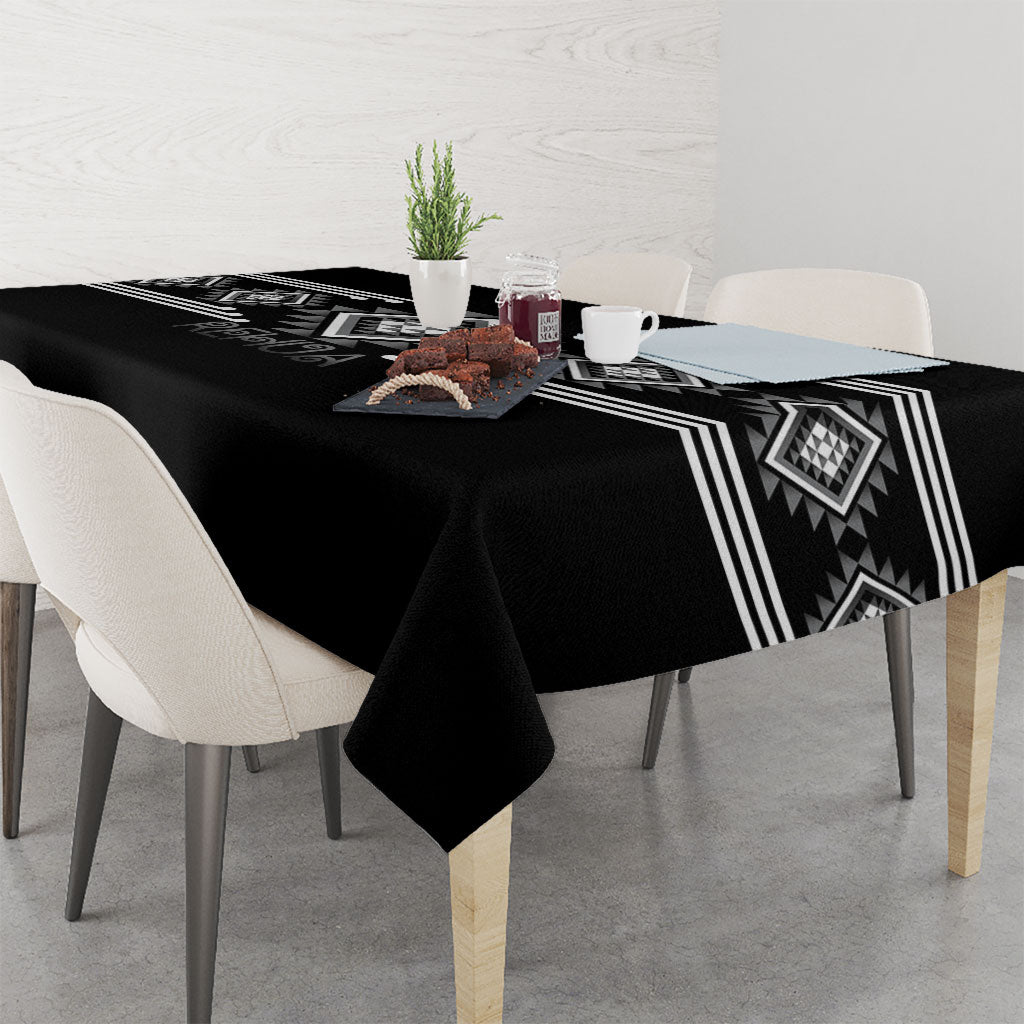 Aotearoa Atua Rehua Tablecloth Maori God Of Healing Taniko Motifs LT14 - Polynesian Pride