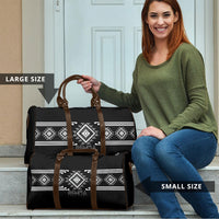 Aotearoa Atua Rehua Travel Bag Maori God Of Healing Taniko Motifs LT14 - Polynesian Pride