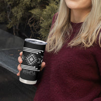 Aotearoa Atua Rehua Personalised Tumbler Cup Maori God Of Healing Taniko Motifs LT14 - Polynesian Pride