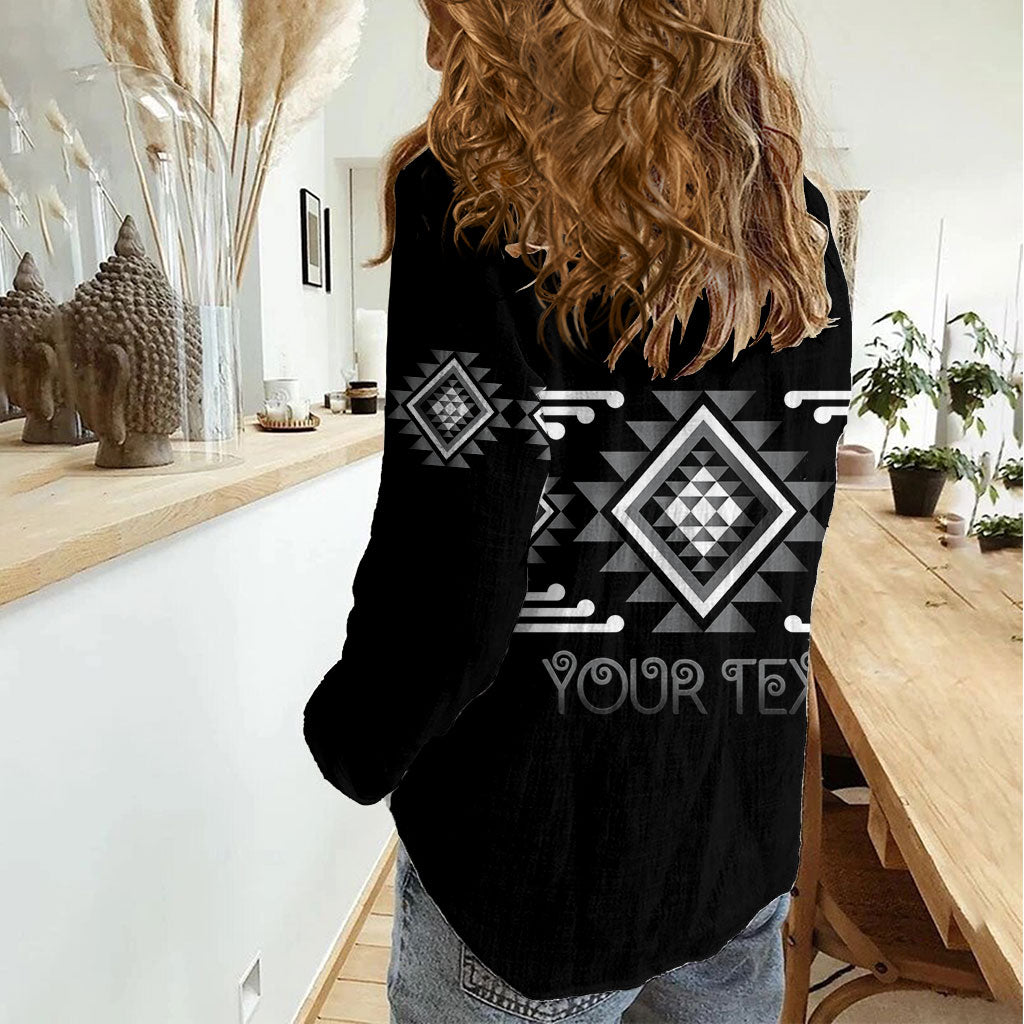 Aotearoa Atua Rehua Personalised Women Casual Shirt Maori God Of Healing Taniko Motifs LT14 - Polynesian Pride