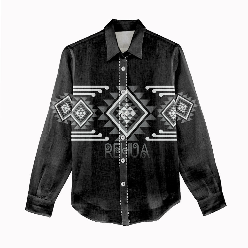 Aotearoa Atua Rehua Personalised Women Casual Shirt Maori God Of Healing Taniko Motifs LT14 - Polynesian Pride