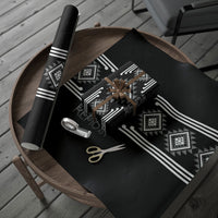 Aotearoa Atua Rehua Wrapping Paper Maori God Of Healing Taniko Motifs LT14 - Polynesian Pride