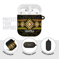 Aotearoa Atua Mahuika AirPods Case Maori Goddess Of Fire Taniko Motifs LT14 - Polynesian Pride