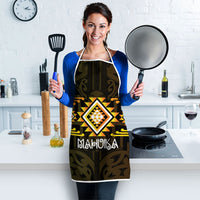 Aotearoa Atua Mahuika Apron Maori Goddess Of Fire Taniko Motifs LT14 - Polynesian Pride