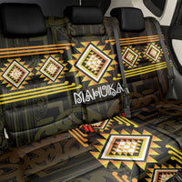 Aotearoa Atua Mahuika Back Car Seat Cover Maori Goddess Of Fire Taniko Motifs LT14 - Polynesian Pride