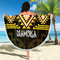 Aotearoa Atua Mahuika Beach Blanket Maori Goddess Of Fire Taniko Motifs LT14 - Polynesian Pride