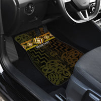 Aotearoa Atua Mahuika Personalised Car Mats Maori Goddess Of Fire Taniko Motifs LT14 - Polynesian Pride