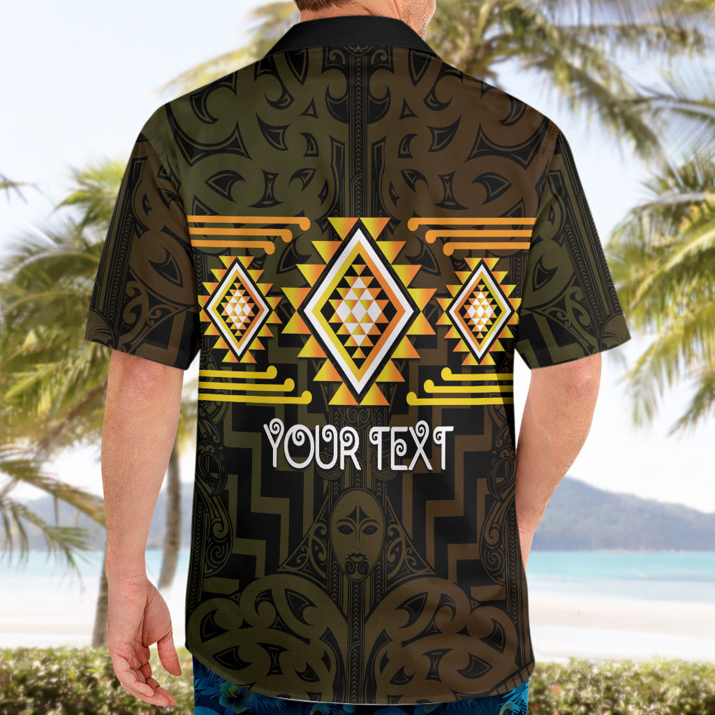 Aotearoa Atua Mahuika Personalised Hawaiian Shirt Maori Goddess Of Fire Taniko Motifs LT14 - Polynesian Pride