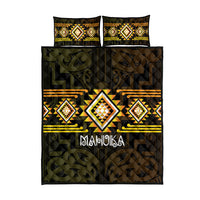 Aotearoa Atua Mahuika Quilt Bed Set Maori Goddess Of Fire Taniko Motifs LT14 - Polynesian Pride