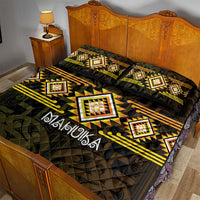 Aotearoa Atua Mahuika Quilt Bed Set Maori Goddess Of Fire Taniko Motifs LT14 - Polynesian Pride