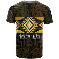 Aotearoa Atua Mahuika Personalised T Shirt Maori Goddess Of Fire Taniko Motifs