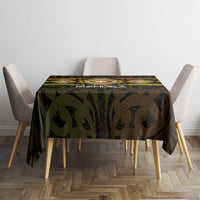 Aotearoa Atua Mahuika Tablecloth Maori Goddess Of Fire Taniko Motifs LT14 - Polynesian Pride