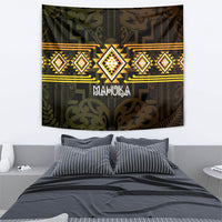 Aotearoa Atua Mahuika Tapestry Maori Goddess Of Fire Taniko Motifs LT14 - Polynesian Pride