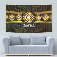 Aotearoa Atua Mahuika Tapestry Maori Goddess Of Fire Taniko Motifs LT14 - Polynesian Pride