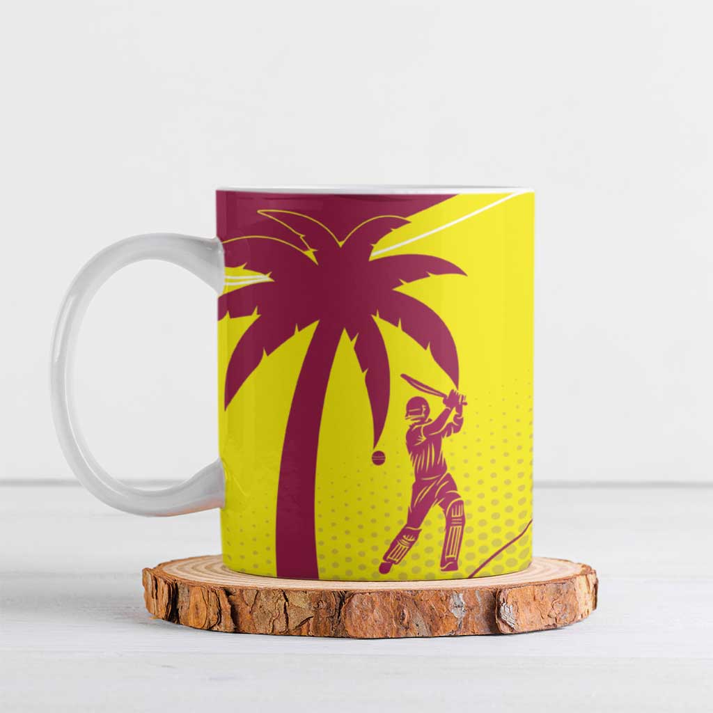 New Zealand and West Indies Cricket Custom Ceramic Mug Black Cap Windies Together LT14 Black - Polynesian Pride