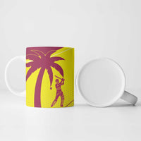 New Zealand and West Indies Cricket Custom Ceramic Mug Black Cap Windies Together LT14 - Polynesian Pride