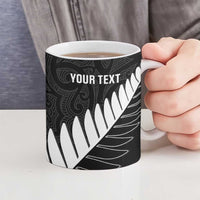 New Zealand and West Indies Cricket Custom Ceramic Mug Black Cap Windies Together LT14 - Polynesian Pride