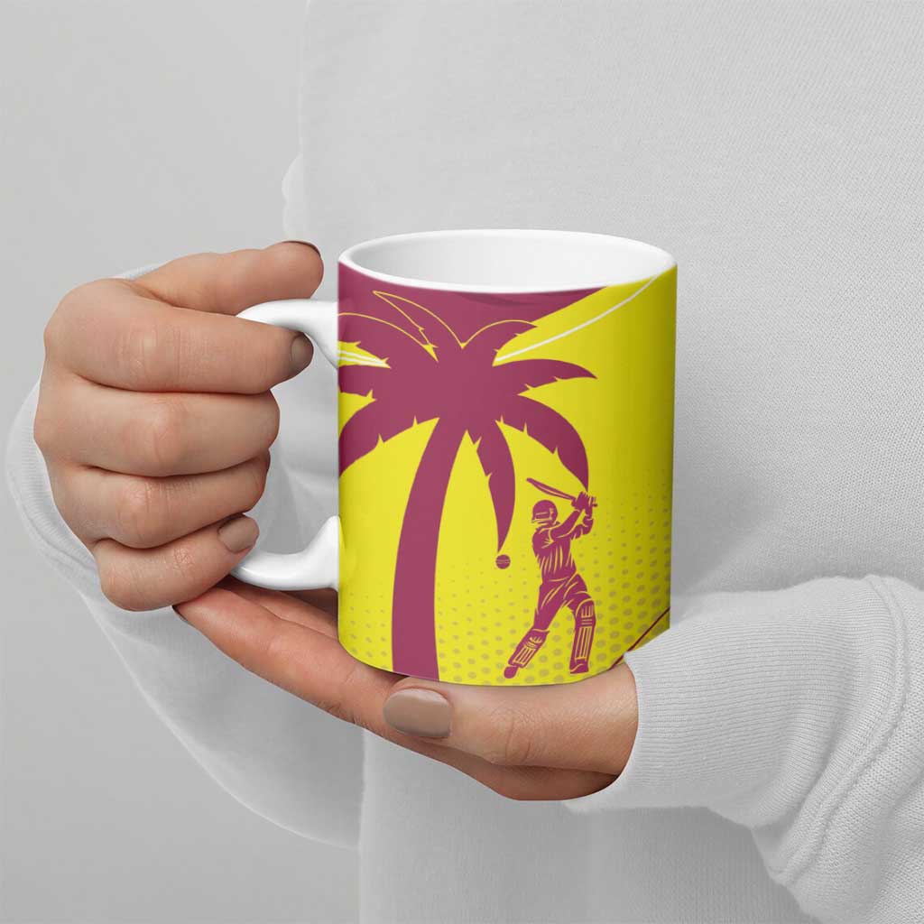 New Zealand and West Indies Cricket Custom Ceramic Mug Black Cap Windies Together LT14 - Polynesian Pride
