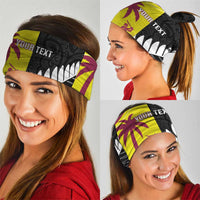 New Zealand and West Indies Cricket Custom Neck Gaiter Black Cap Windies Together - Polynesian Pride