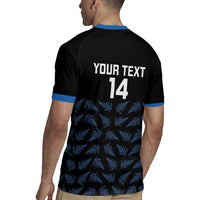 New Zealand Silver Fern Cricket Custom Rugby Jersey Black Cap T20 Version - Polynesian Pride