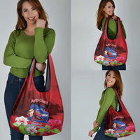 Ayiti-Cheri Independence Day Grocery Bag Land of High Mountains