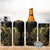 Gold And Black Aoteara Horse Racing 4 in 1 Can Cooler Tumbler NZ Maori Pattern