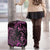Pink Aoteara Horse Racing Luggage Cover NZ Maori Pattern