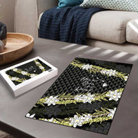 Born And Raised Aloha Hawaii Puzzle Kanaka Kakau Hawaiian Tiare Pakalana Lei - Polynesian Pride