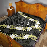 Born And Raised Aloha Hawaii Quilt Kanaka Kakau Hawaiian Tiare Pakalana Lei - Polynesian Pride