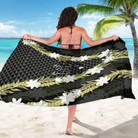 Born And Raised Aloha Hawaii Sarong Kanaka Kakau Hawaiian Tiare Pakalana Lei - Polynesian Pride