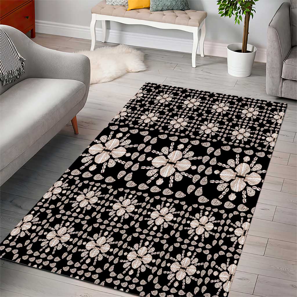 Aloha Hawaii Shell Quilt Area Rug Seamless Style LT14 - Polynesian Pride