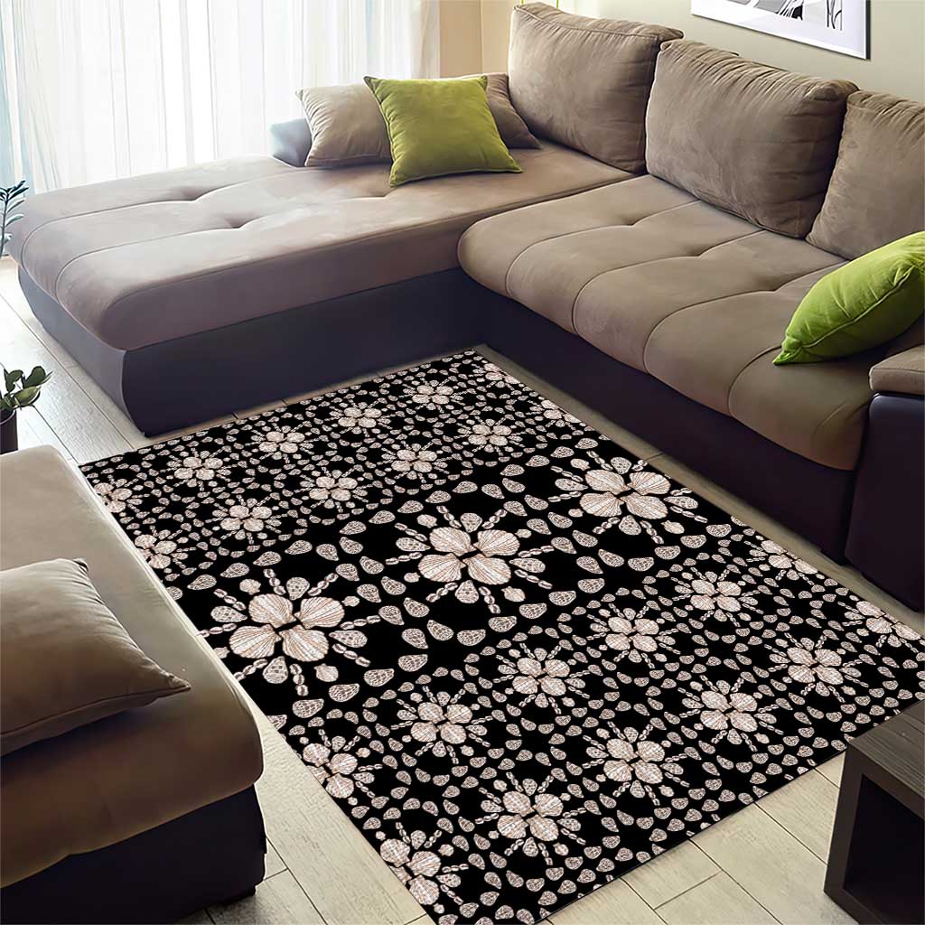 Aloha Hawaii Shell Quilt Area Rug Seamless Style LT14 - Polynesian Pride
