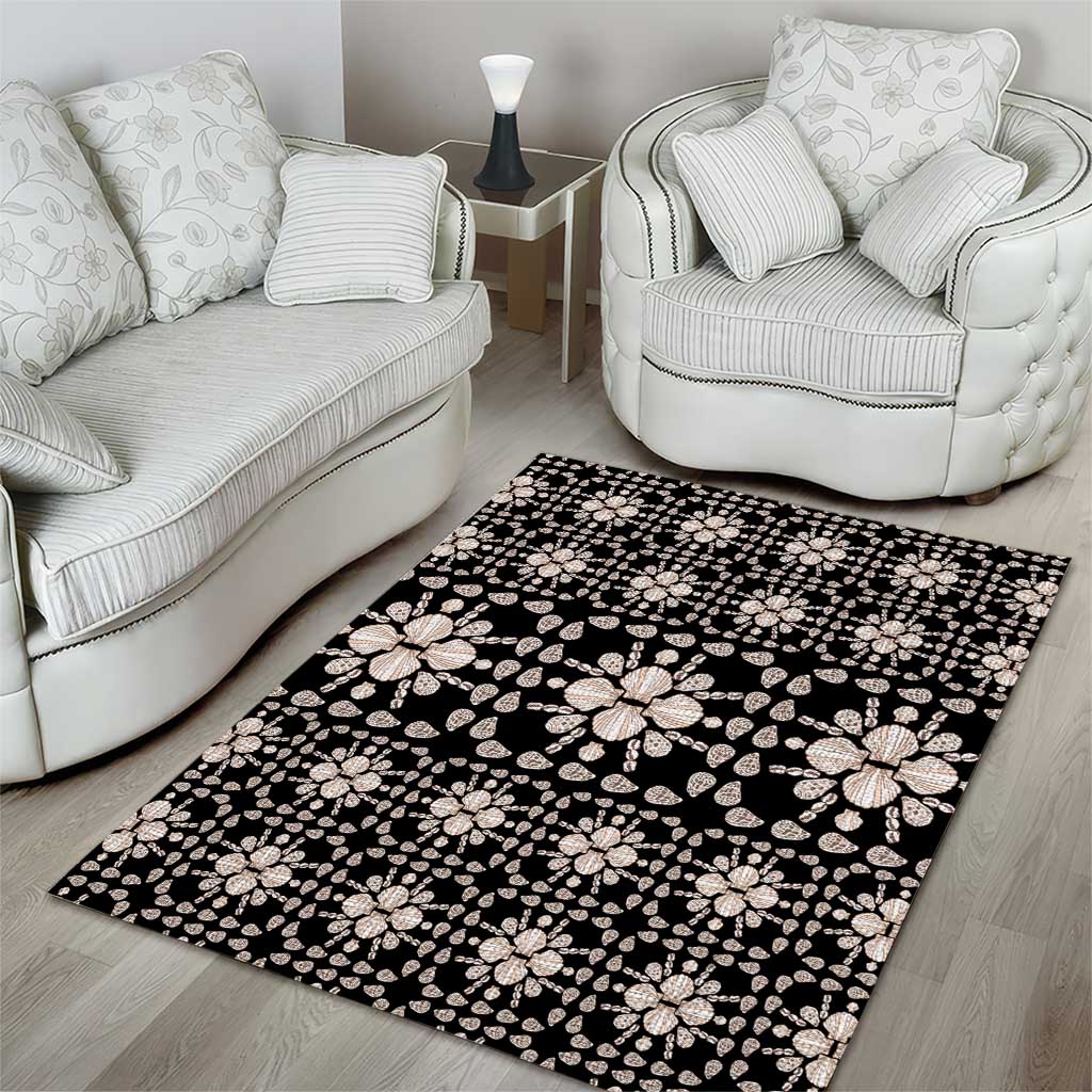 Aloha Hawaii Shell Quilt Area Rug Seamless Style LT14 - Polynesian Pride