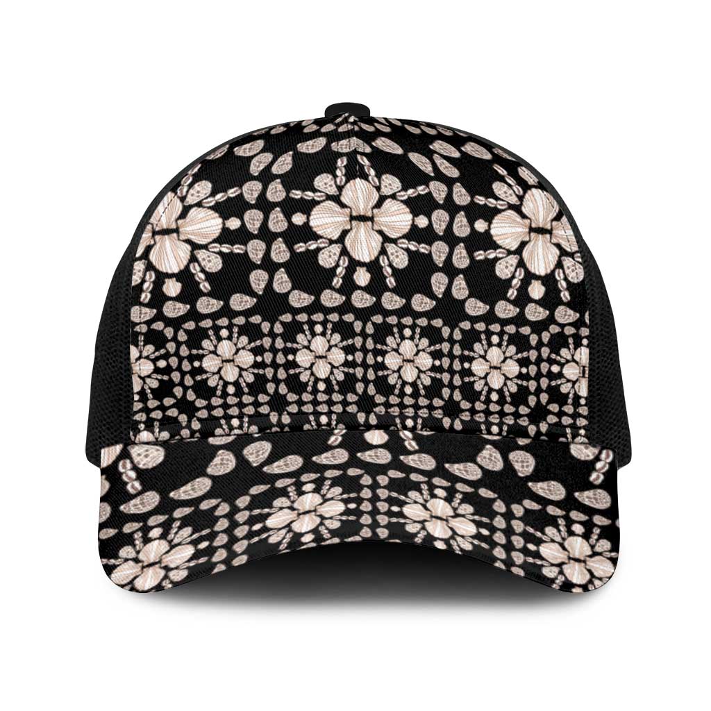 Aloha Hawaii Shell Quilt Baseball Net Cap Seamless Style - Polynesian Pride