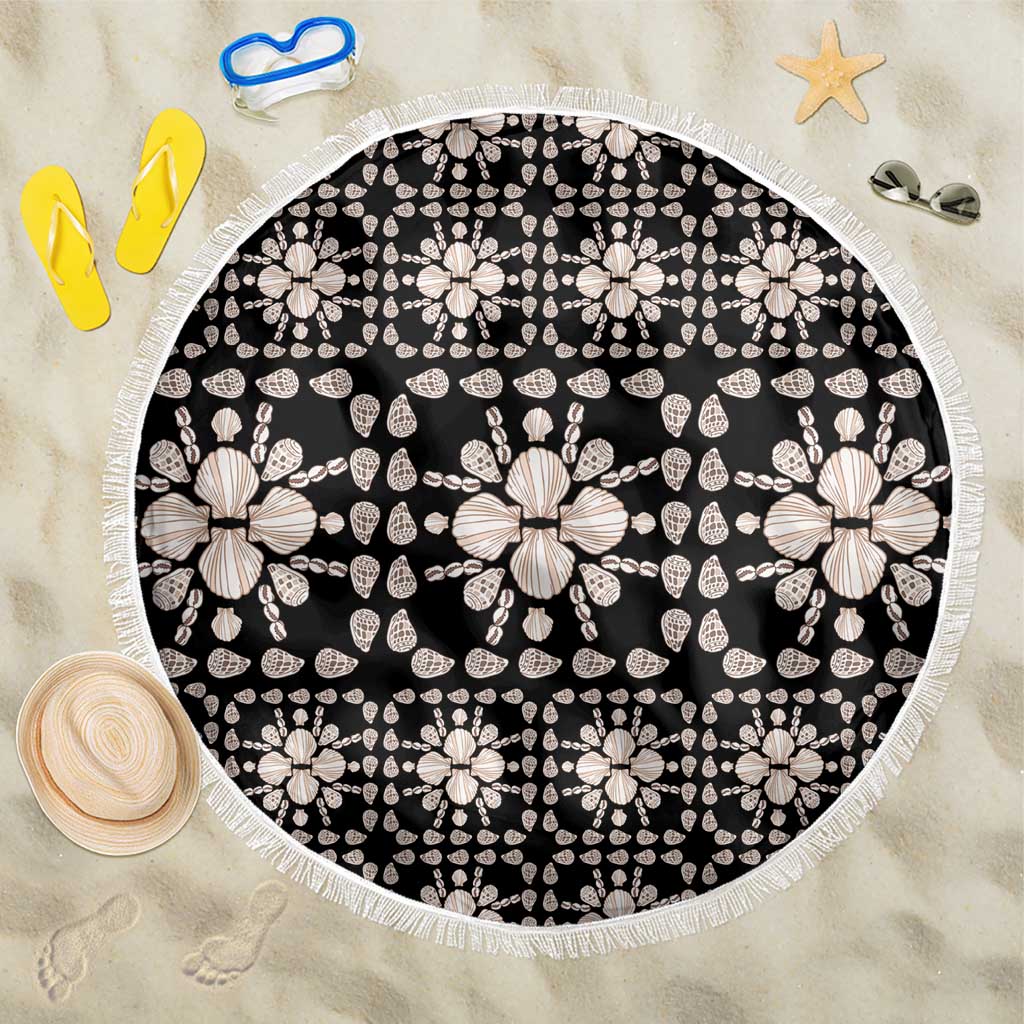 Aloha Hawaii Shell Quilt Beach Blanket Seamless Style - Polynesian Pride