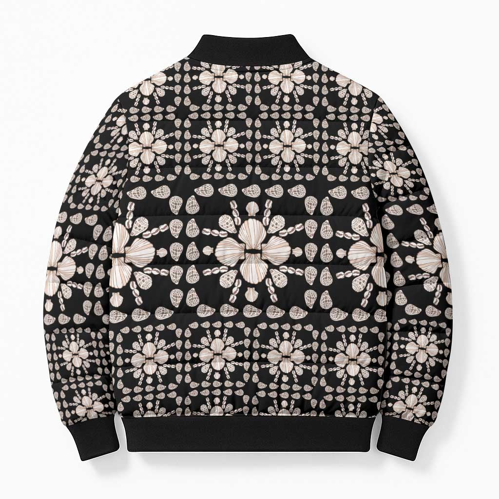 Aloha Hawaii Shell Quilt Bomber Puffer Jacket Seamless Style - Polynesian Pride