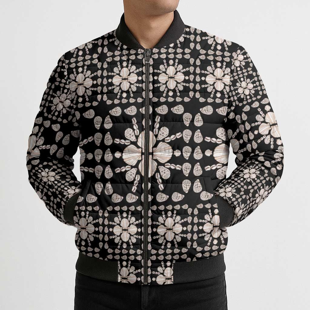 Aloha Hawaii Shell Quilt Bomber Puffer Jacket Seamless Style - Polynesian Pride