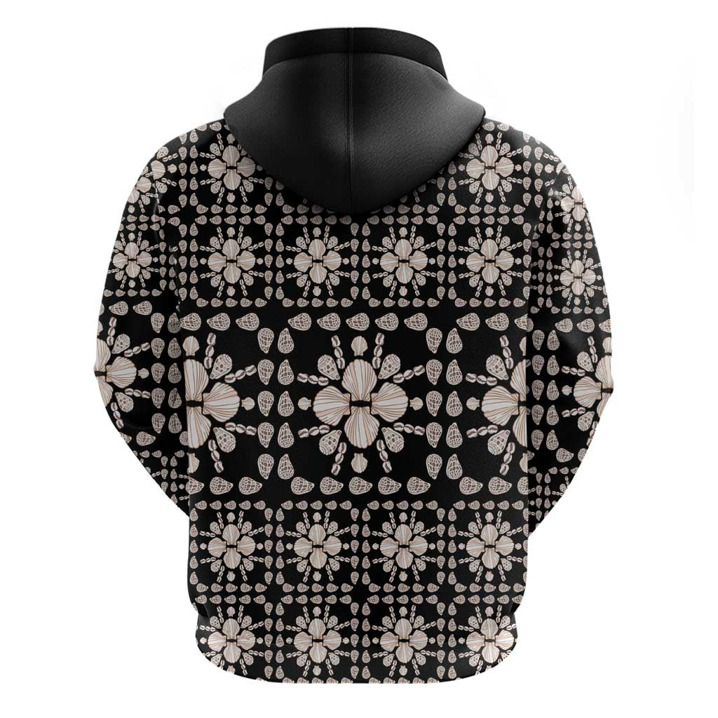 Aloha Hawaii Shell Quilt Hoodie Seamless Style - Polynesian Pride