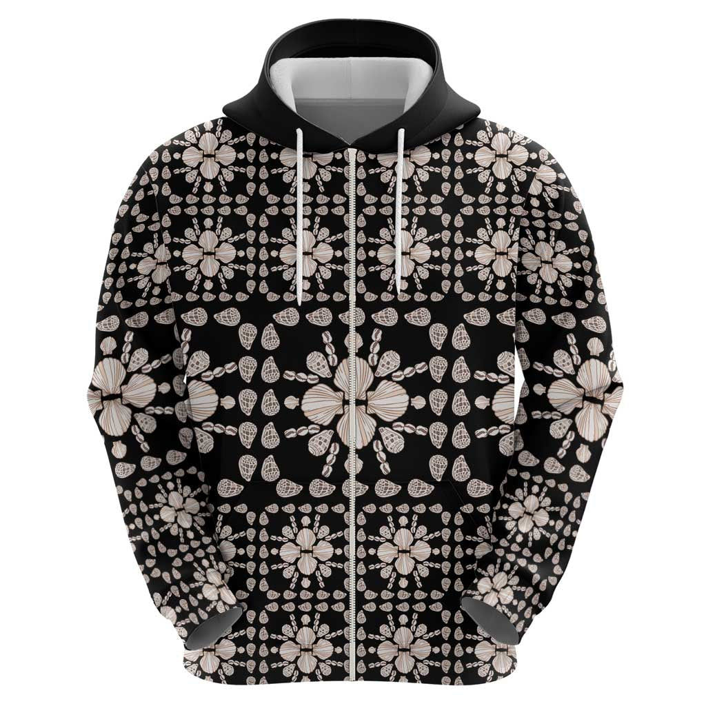 Aloha Hawaii Shell Quilt Hoodie Seamless Style - Polynesian Pride