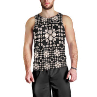 Aloha Hawaii Shell Quilt Men Tank Top Seamless Style - Polynesian Pride