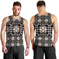 Aloha Hawaii Shell Quilt Men Tank Top Seamless Style - Polynesian Pride