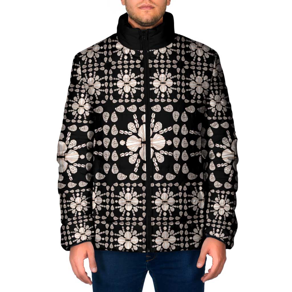 Aloha Hawaii Shell Quilt Padded Jacket Seamless Style - Polynesian Pride