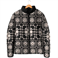 Aloha Hawaii Shell Quilt Padded Jacket Seamless Style - Polynesian Pride