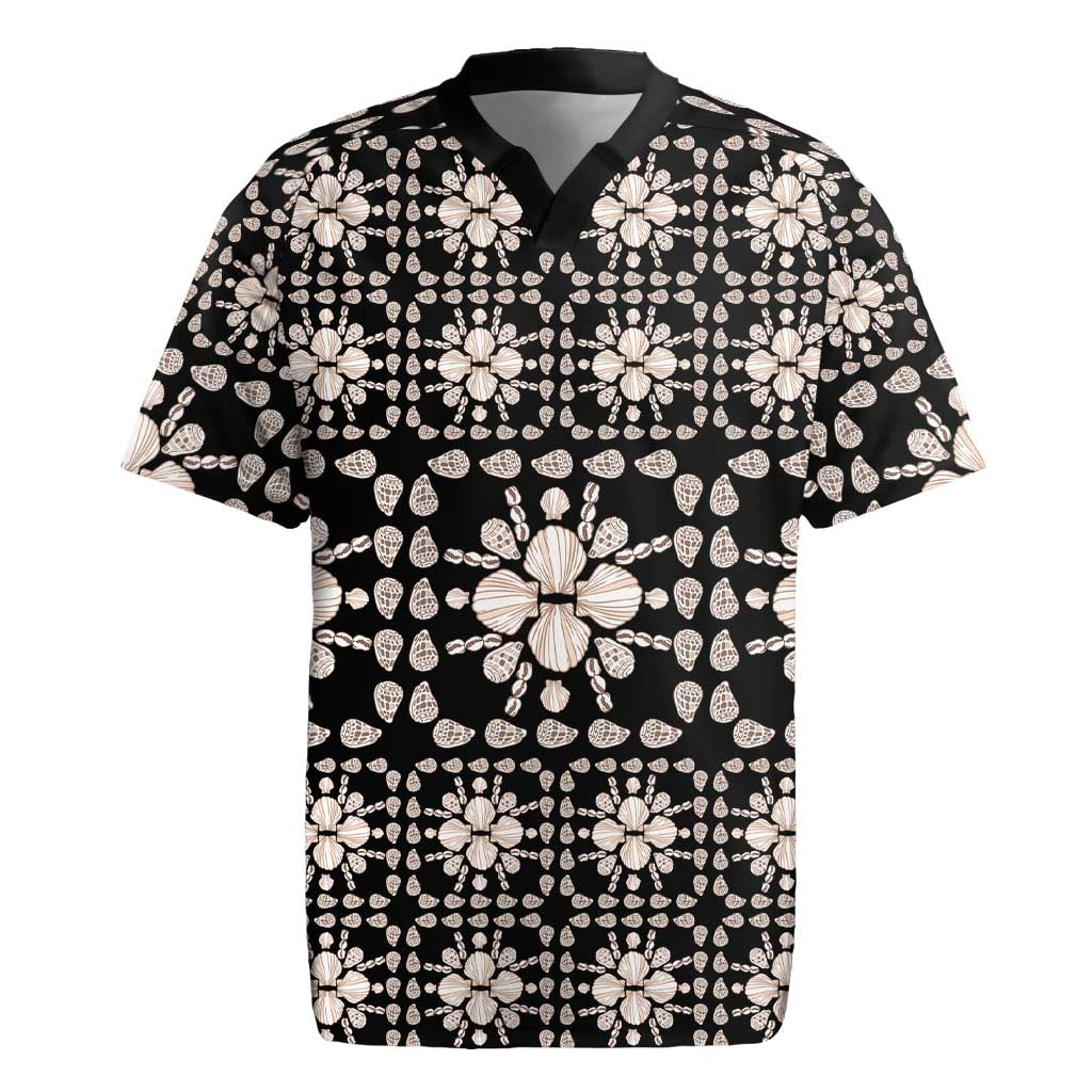 Aloha Hawaii Shell Quilt Rugby Jersey Seamless Style - Polynesian Pride