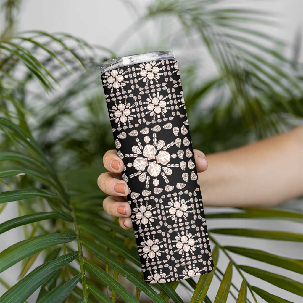 Aloha Hawaii Shell Quilt Skinny Tumbler Seamless Style LT14 - Polynesian Pride