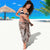 Mocha Mousse Polynesian Tribal Frangipani Tropical Vibe Sarong