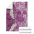 Pink Polynesian Tribal Frangipani Tropical Vibe Blanket