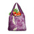 Pink Polynesian Tribal Frangipani Tropical Vibe Grocery Bag
