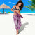 Pink Polynesian Tribal Frangipani Tropical Vibe Sarong